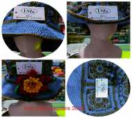 topi Grany Square - topi rajut handmade Nganjuk